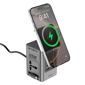 WiWU Wi-W040 65W GaN 10-in-1 Wireless Charging Station