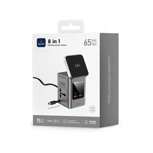 WiWU Wi-W040 65W GaN 10-in-1 Wireless Charging Station