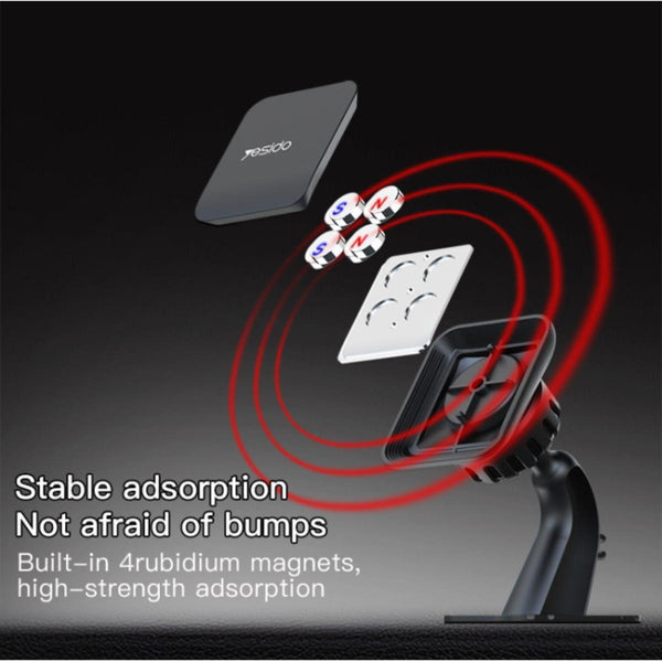 YESIDO C110 Magnetic Car Dashboard Phone Holder