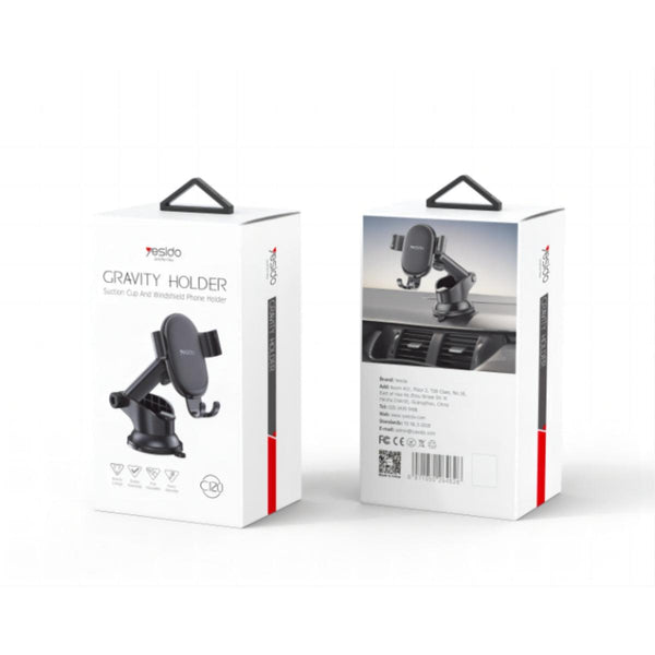 YESIDO C120 Gravity Sensor Dashboard Phone Holder