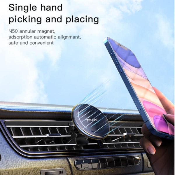 YESIDO C126 Magnetic Car Phone Holder