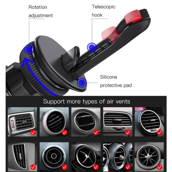 YESIDO C128 Magnetic Air Vent Phone Holder
