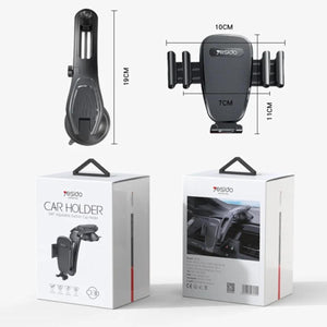 YESIDO C130 Universal Suction Cup Car Phone Holder