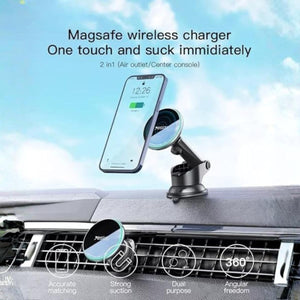 YESIDO C132 15W Magnetic Wireless Car Charger