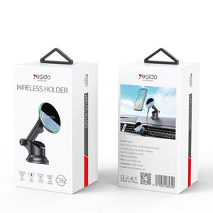 YESIDO C132 15W Magnetic Wireless Car Charger