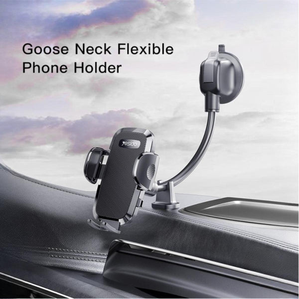 YESIDO C140 Flexible Arm Dashboard Phone Holder
