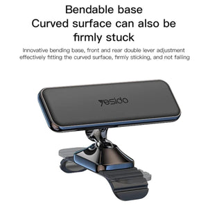 YESIDO C150 360° Magnetic Zinc Alloy Car Phone Holder