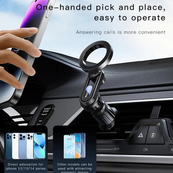 YESIDO C157 360° Magnetic Air Vent Phone Holder