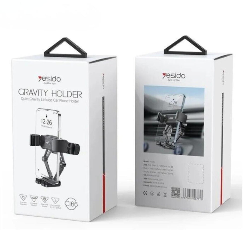 YESIDO C166 Gravity Car Phone Holder