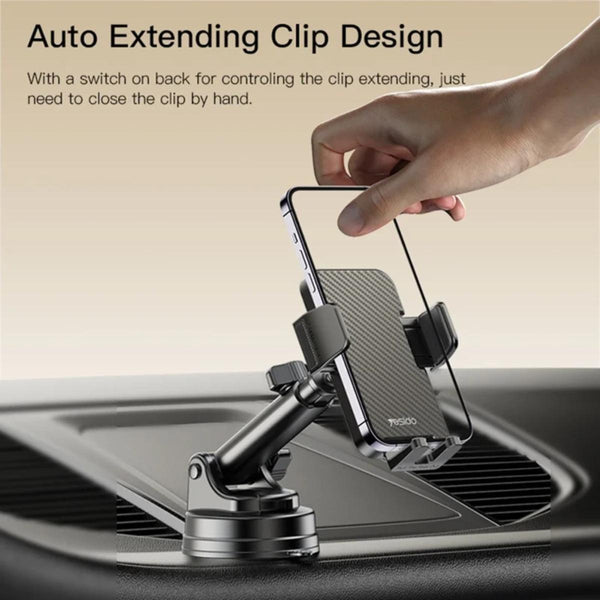 YESIDO C173 360° Rotating Dashboard Phone Mount