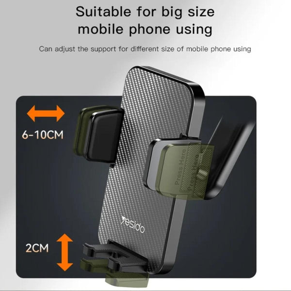 YESIDO C173 360° Rotating Dashboard Phone Mount