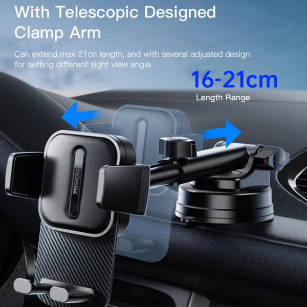YESIDO C174 Telescopic Car Phone Mount