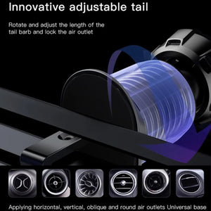 YESIDO C190 Magnetic Wireless Charger Car Air Vent Mount