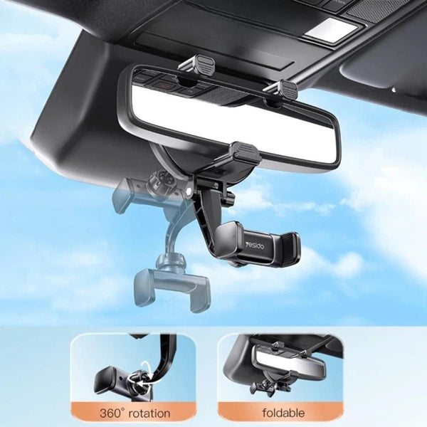 YESIDO C193 Rearview Mirror Phone Holder