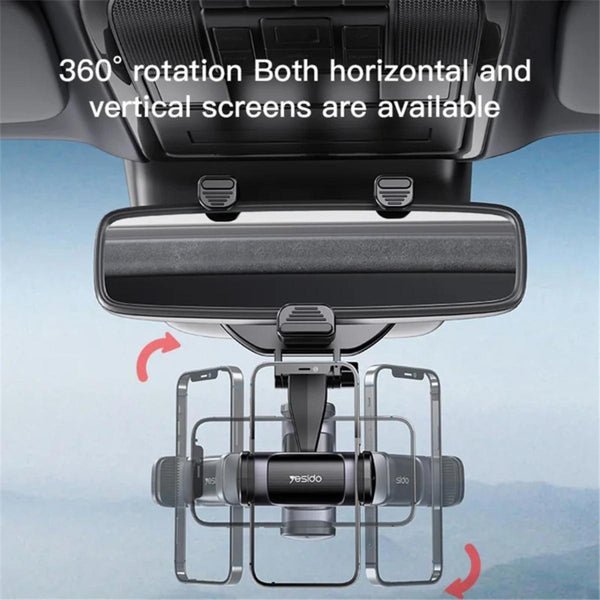 YESIDO C193 Rearview Mirror Phone Holder