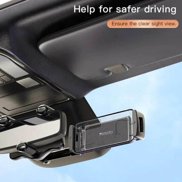YESIDO C196 Rearview Mirror Phone Holder