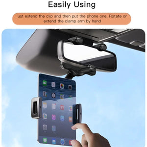 YESIDO C196 Rearview Mirror Phone Holder