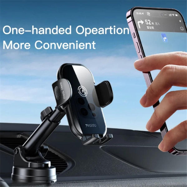 YESIDO C197 Wireless Charging Car Phone Mount