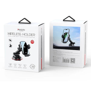 YESIDO C197 Wireless Charging Car Phone Mount