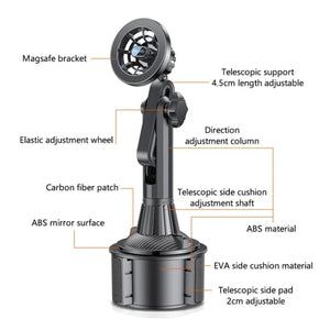 YESIDO C200 Magnetic Cup Holder Phone Mount