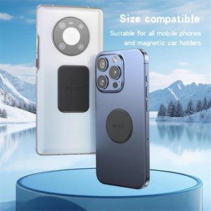 YESIDO C207 Magnetic Phone Back Alloy Adapter Set