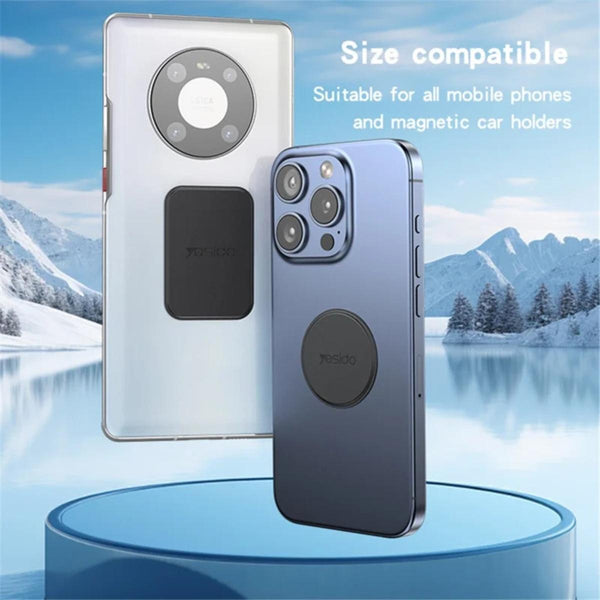 YESIDO C207 Magnetic Phone Back Alloy Adapter Set