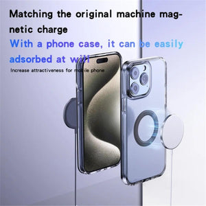 YESIDO C208 MagSafe-Compatible Metal Ring Plate