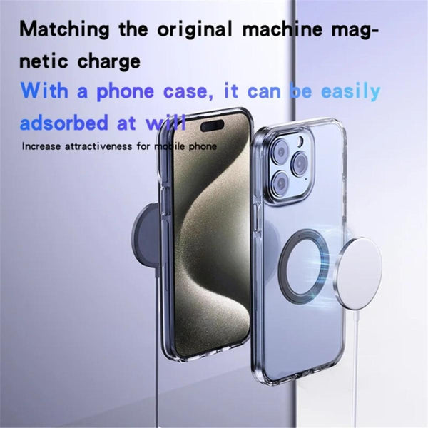 YESIDO C208 MagSafe-Compatible Metal Ring Plate