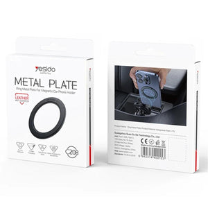 YESIDO C208 MagSafe-Compatible Metal Ring Plate
