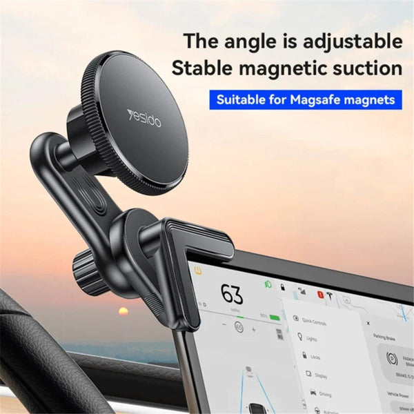 YESIDO C213 Floating Screen Clip-On Magnetic Phone Holder