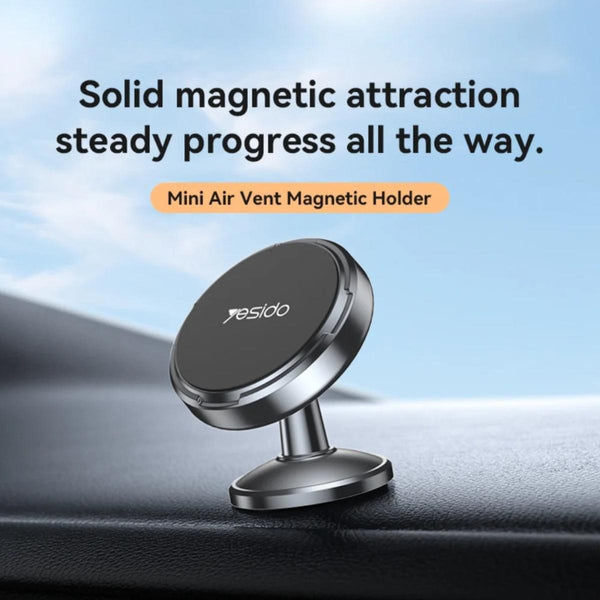 YESIDO C215 360° Rotation Magnetic Suction Car Phone Holder