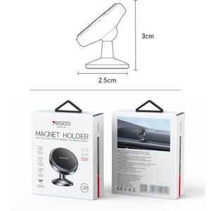 YESIDO C215 360° Rotation Magnetic Suction Car Phone Holder