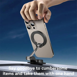 YESIDO C218 Dual-Axis Folding MagSafe Car Phone Mount