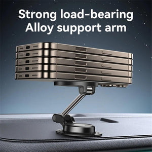 YESIDO C218 Dual-Axis Folding MagSafe Car Phone Mount