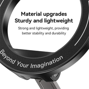 YESIDO C219 Compitable with MagSafe Car Phone Mount Stand Dual-Axis Folding 360 Degree Rotating Magnetic Suction Cup Holder