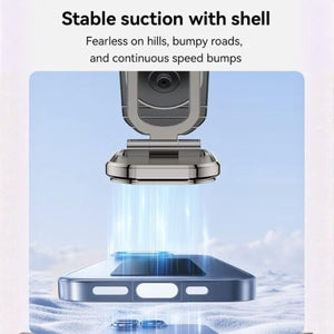 YESIDO C222 360 Rotation Zinc Alloy 6*N42 Magnets Foldable Magnetic Car Phone