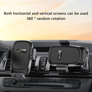 YESIDO C241 Car Air Outlet Phone Holder with Rotatable Ball Head for 4.7-7.2 inch Phone Clamp Bracket