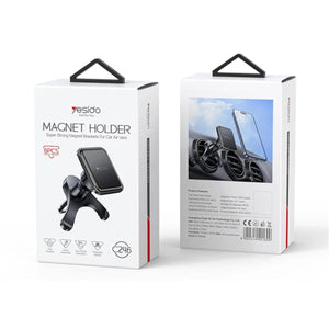 YESIDO C246 Car Air Outlet Hook Clip Magnetic Mobile Phone Holder Bracket