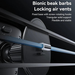 YESIDO C251 Air Vent Car Phone Holder for 4.8-7.2 Inch Phones, 360-Degree Rotation