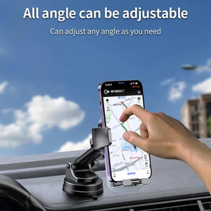 YESIDO C261 Telescopic Arm Car Phone Holder with Suction Cup Base for 4.7-7.2 Inch Mobile Phones