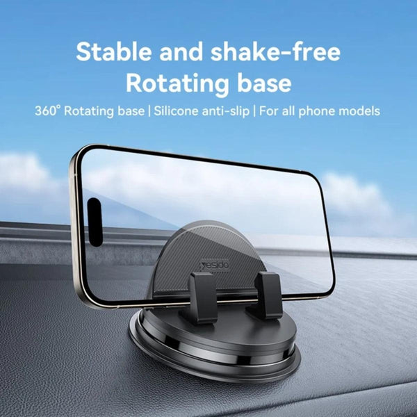 YESIDO C268 Car Dashboard Phone Mount Cell Phone Holder Stand for Vehicle SUV