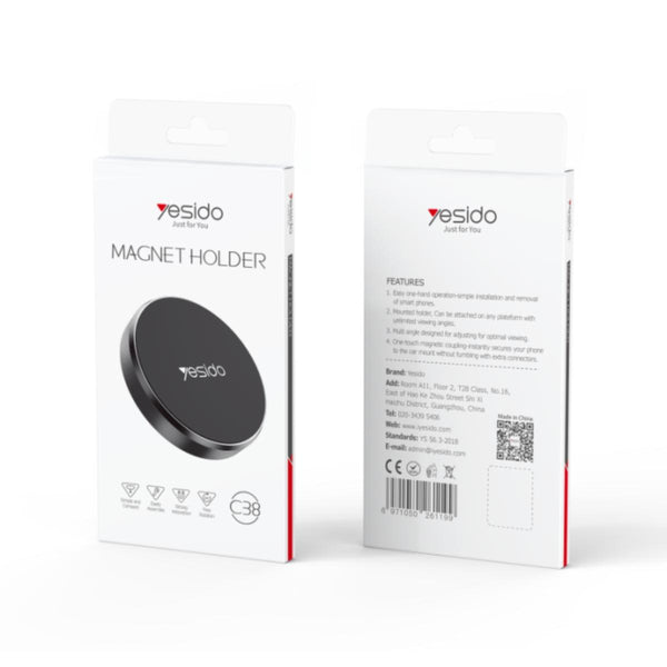 YESIDO C38 Magnetic Dashboard Phone Holder