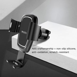YESIDO C71 Air Vent Spring Clip Phone Holder