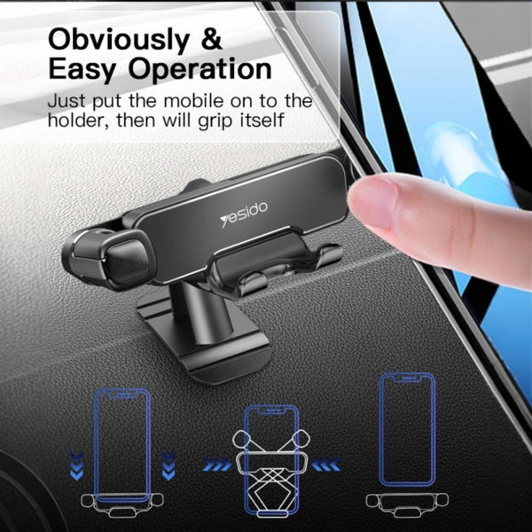 YESIDO C90 Gravity Dashboard Phone Holder