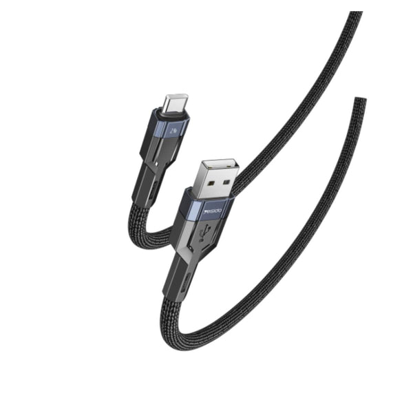 YESIDO CA106 3-in-1 USB Fast Charging Data Cable