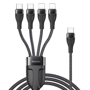 YESIDO CA110 Type-C to 4 Ports Charging Cable