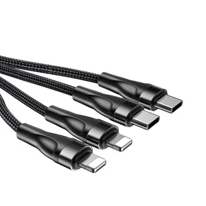 YESIDO CA110 Type-C to 4 Ports Charging Cable
