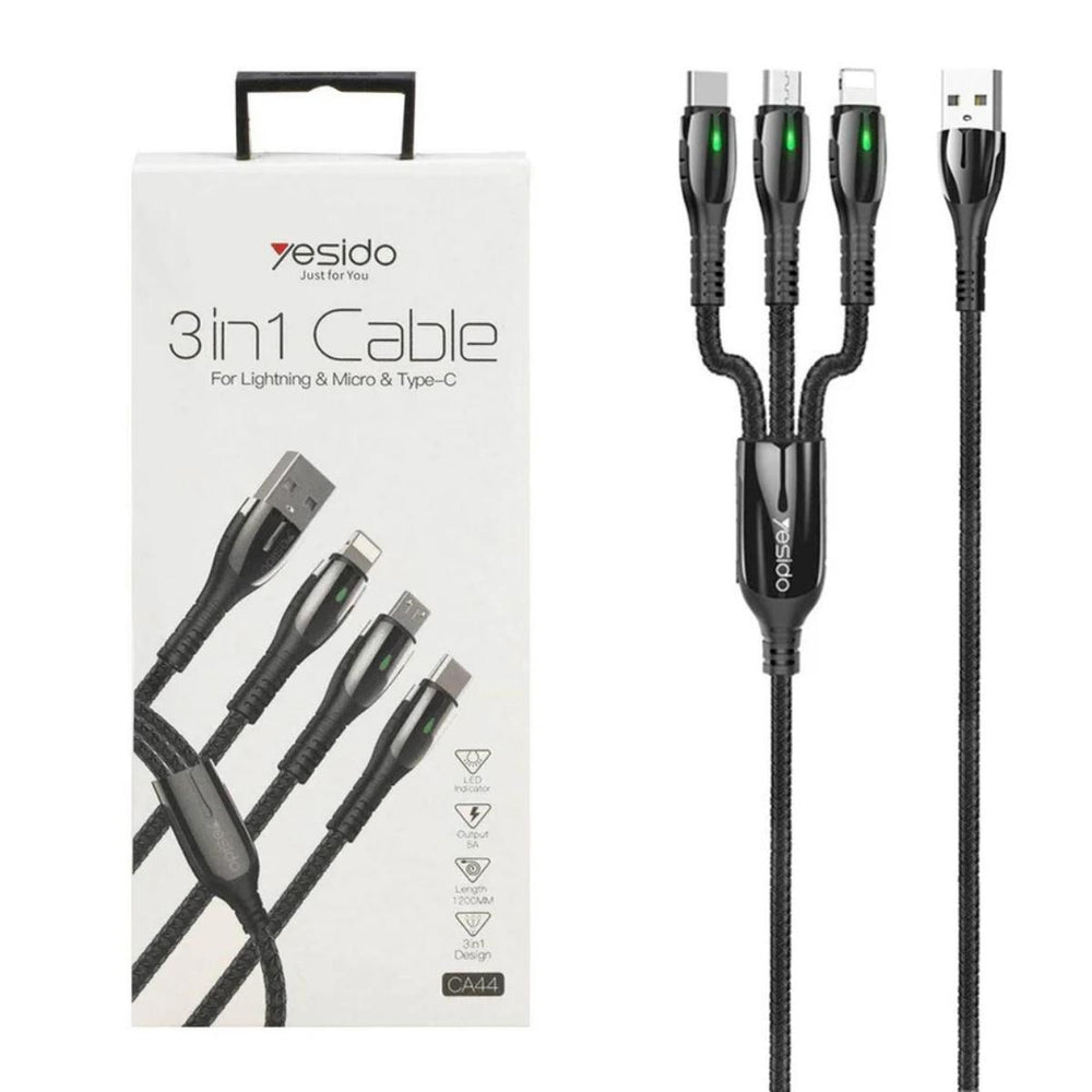 YESIDO CA110 Type-C to 4 Ports Charging Cable