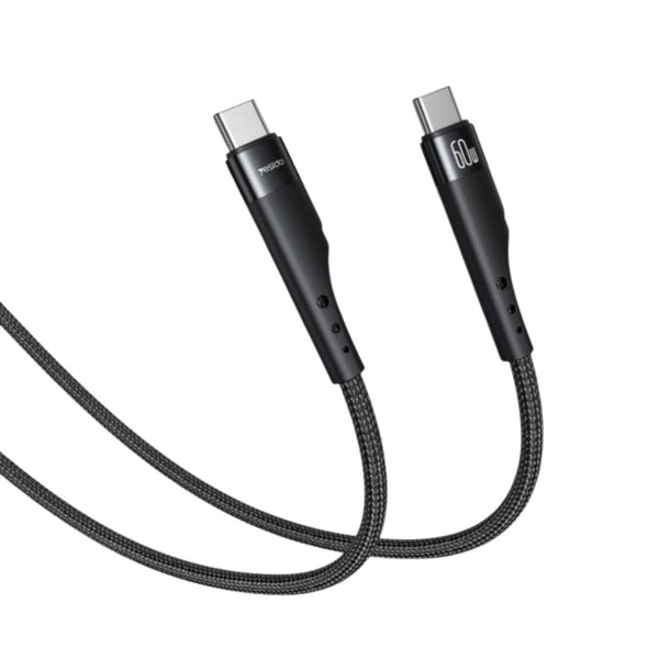  YESIDO CA116 Type-C to Type-C 60W Fast Charging Cable