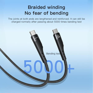  YESIDO CA116 Type-C to Type-C 60W Fast Charging Cable